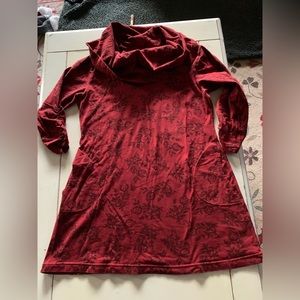 Effie’s Heart cowl neck tunic